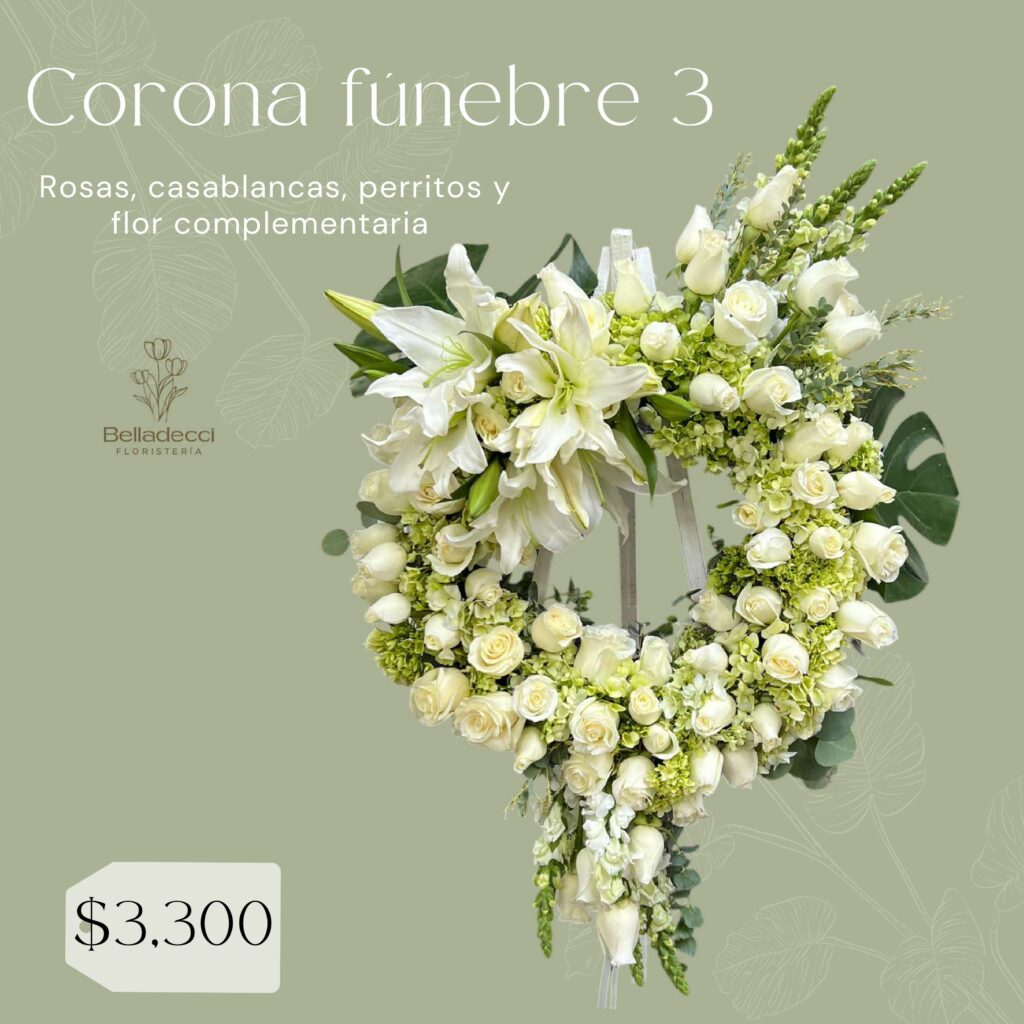 coronas fúnebres mismo día CDMX 