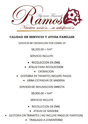 Agencia Funeral Ramos en Guadalajara