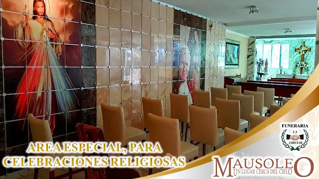 Área religiosa del Mausoleo La Amistad