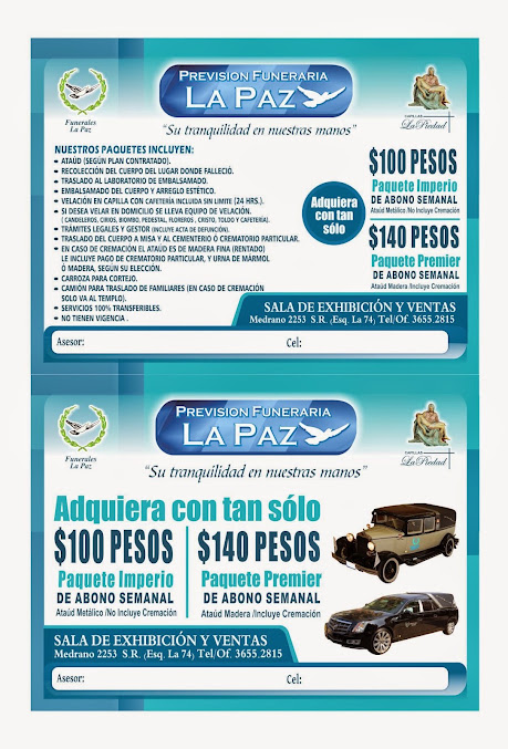Funerales La Paz en Guadalajara