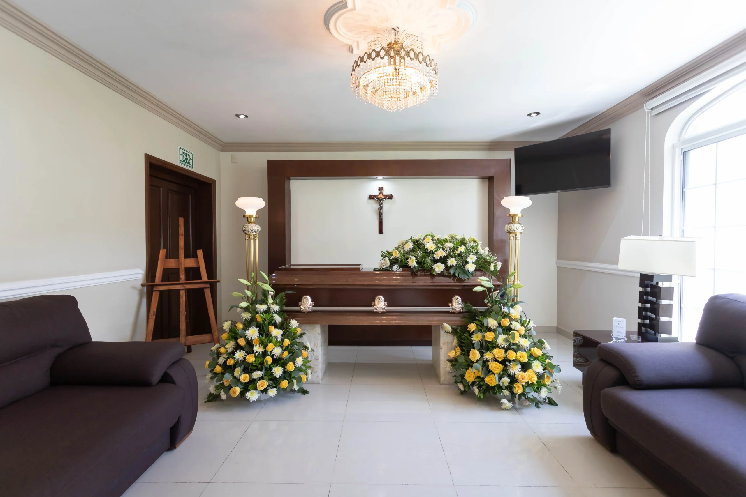 Sala de velación de Funerales San Rafael