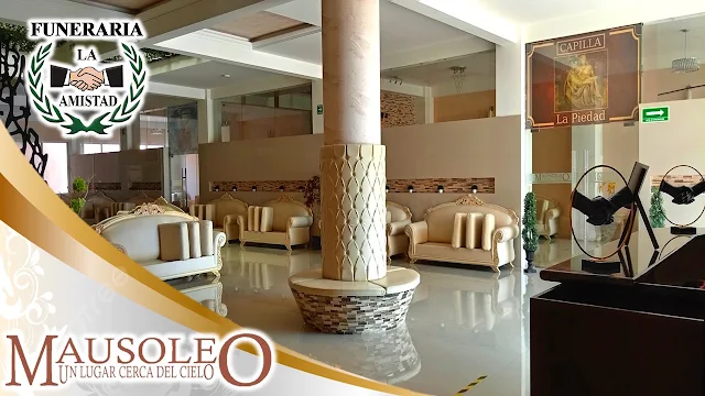 Sala de velación del Mausoleo La Amistad