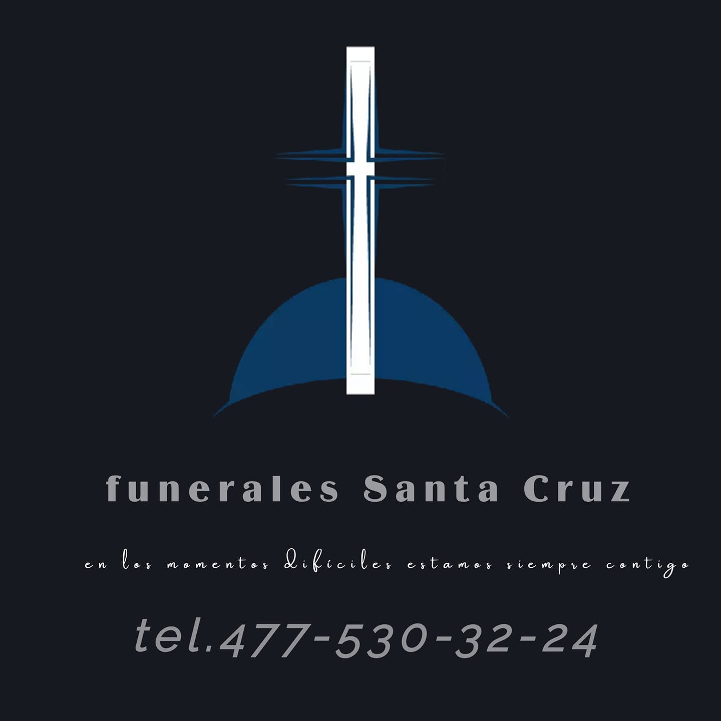 Logotipo de Funerales Santa Cruz en León